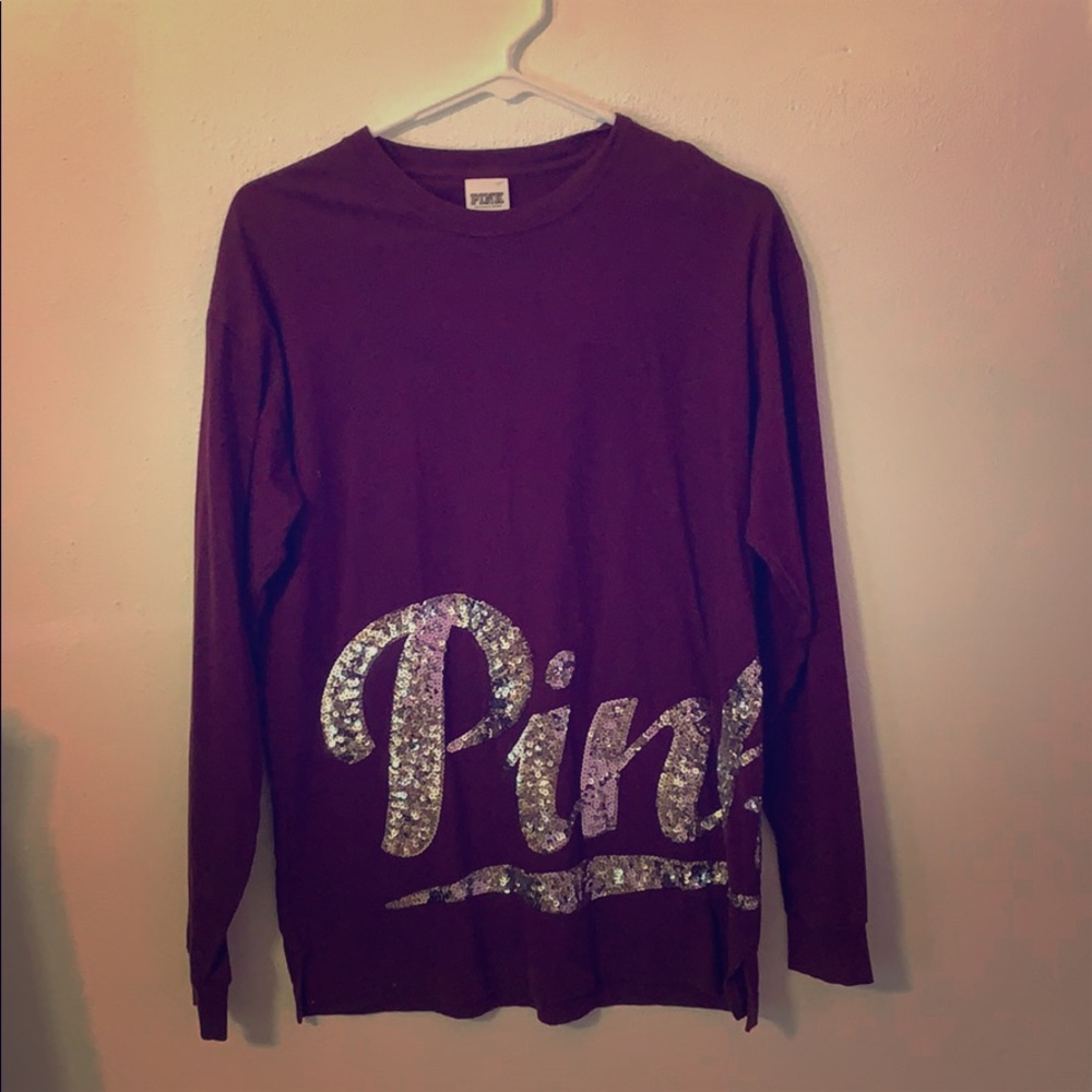 victoria’s secret pink long sleeve tee